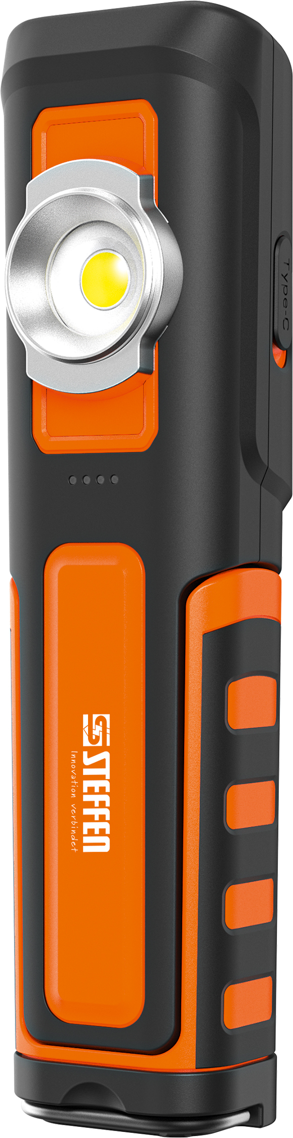 photo STEFFEN Lampe de travail LED 65 00168 orange, batterie, 6W