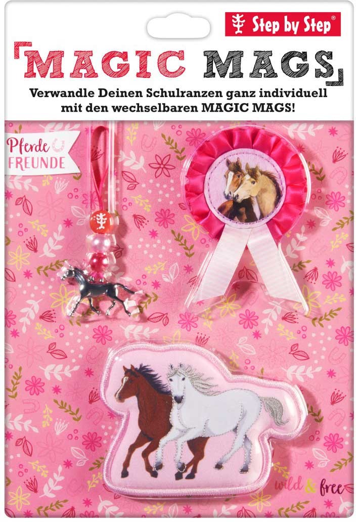 STEP BY STEP Zubehör MAGIC MAGS 129394 Pferde Wild&Free 3-teilig