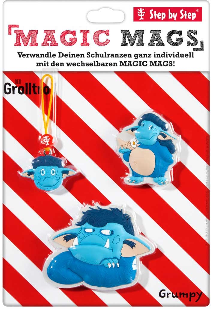 STEP BY STEP Zubehör MAGIC MAGS 129395 Grolltroll Grumpy 3-teilig