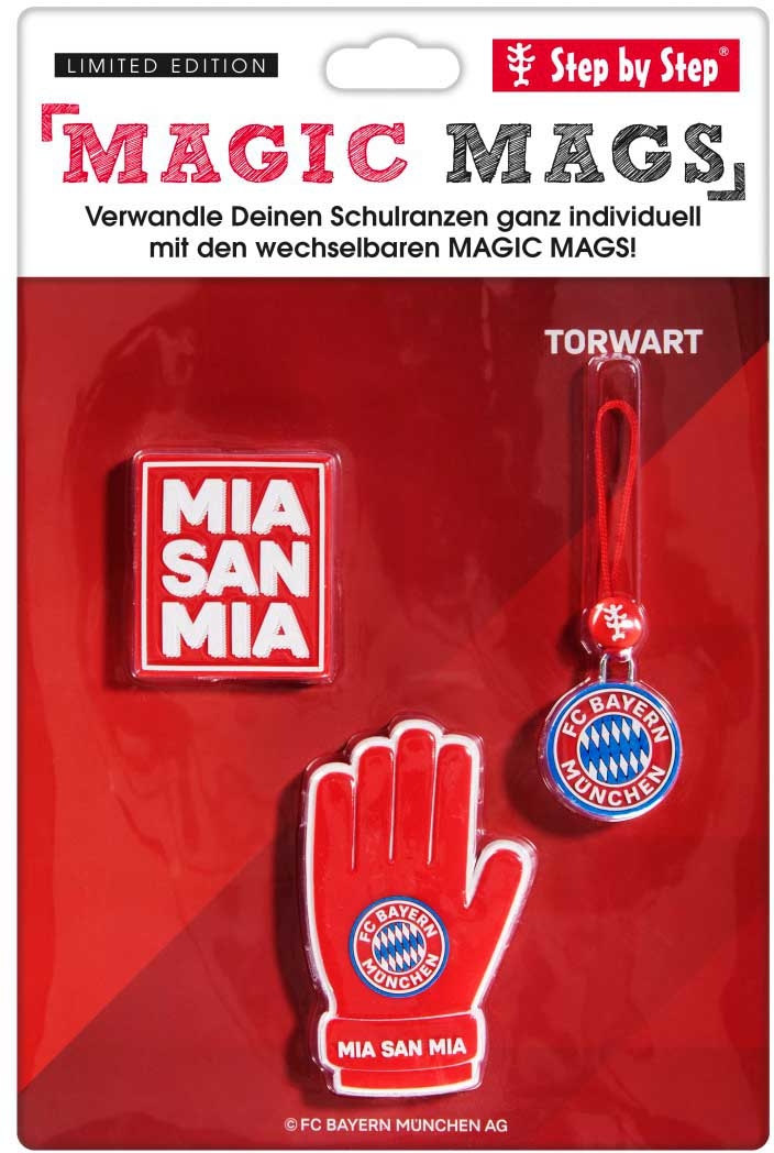STEP BY STEP Zubehör MAGIC MAGS 129627 FC Bayern Torwart 3-teilig