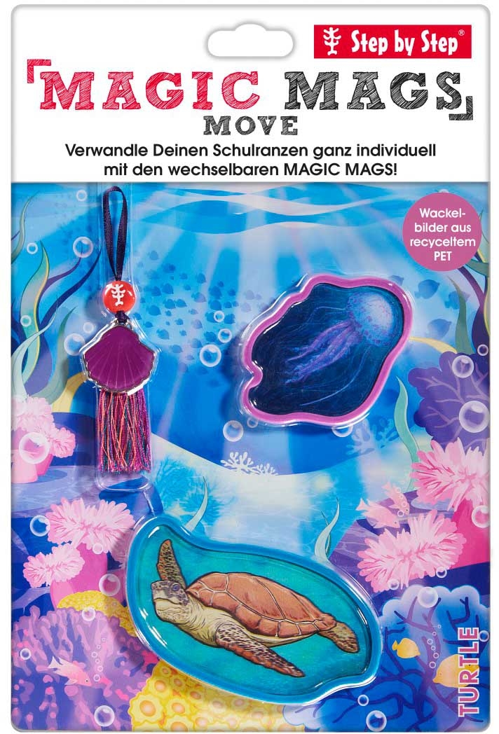 STEP BY STEP Zubehör MAGIC MAGS 129797 MOVE Turtle 3-teilig