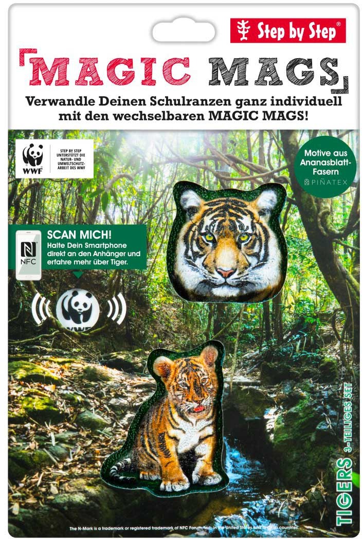 STEP BY STEP Zubehör MAGIC MAGS WWF 129800 Tigers 3-teilig