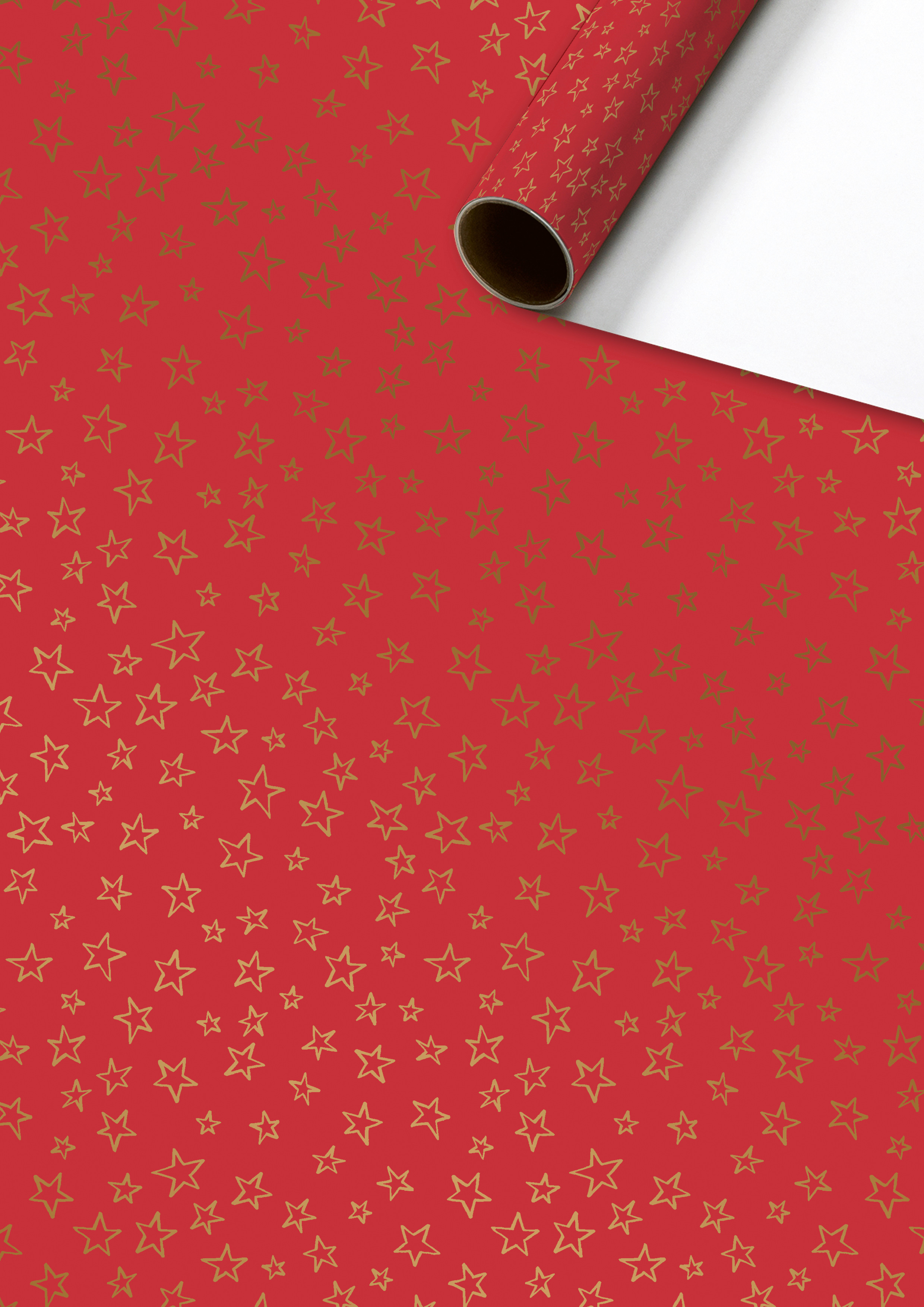 STEWO Papier cadeau 2528154497 Basic Christmas 39 x 708 mm