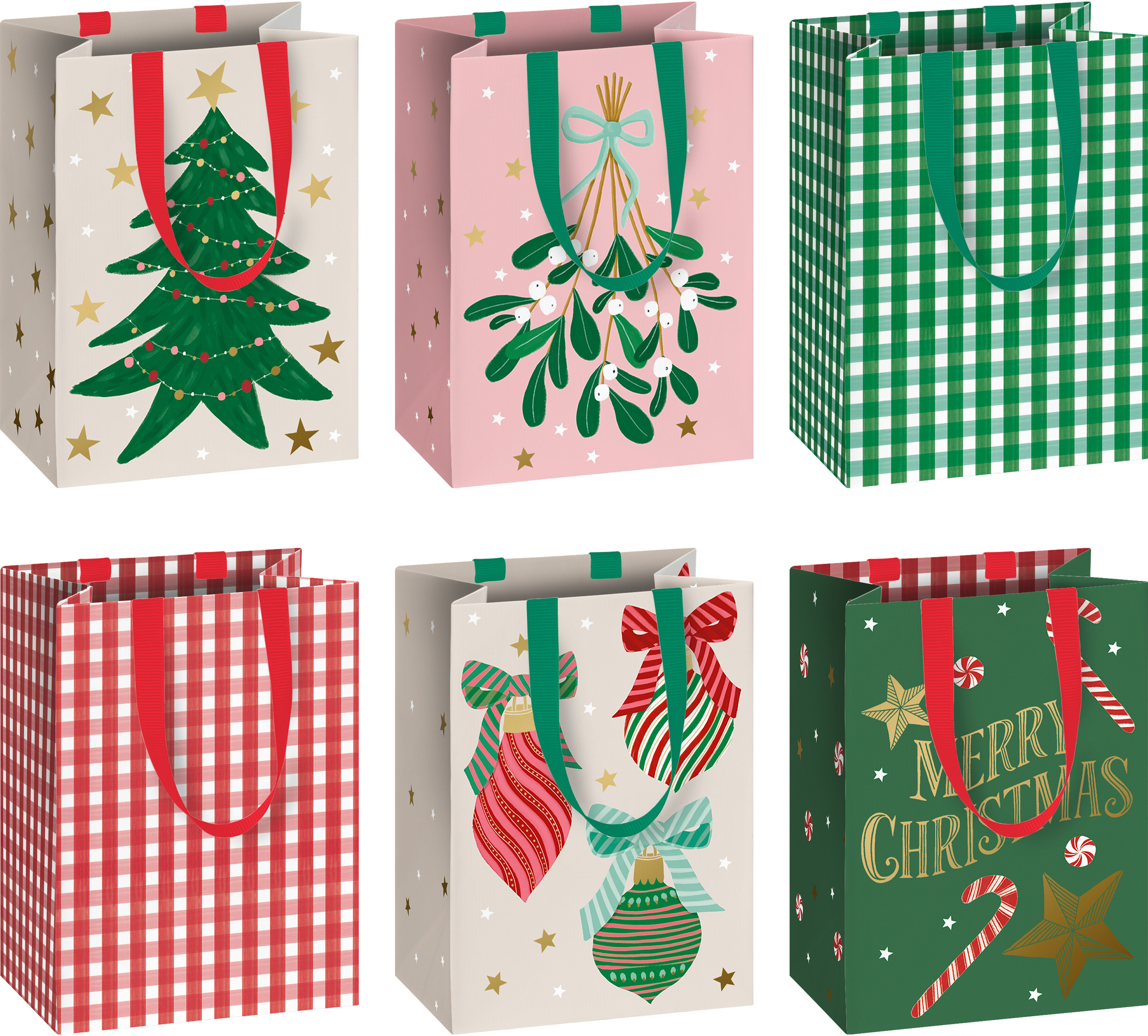 STEWO Geschenktasche Charlize 2541505651 6 Motive assortiert 10x8x14cm