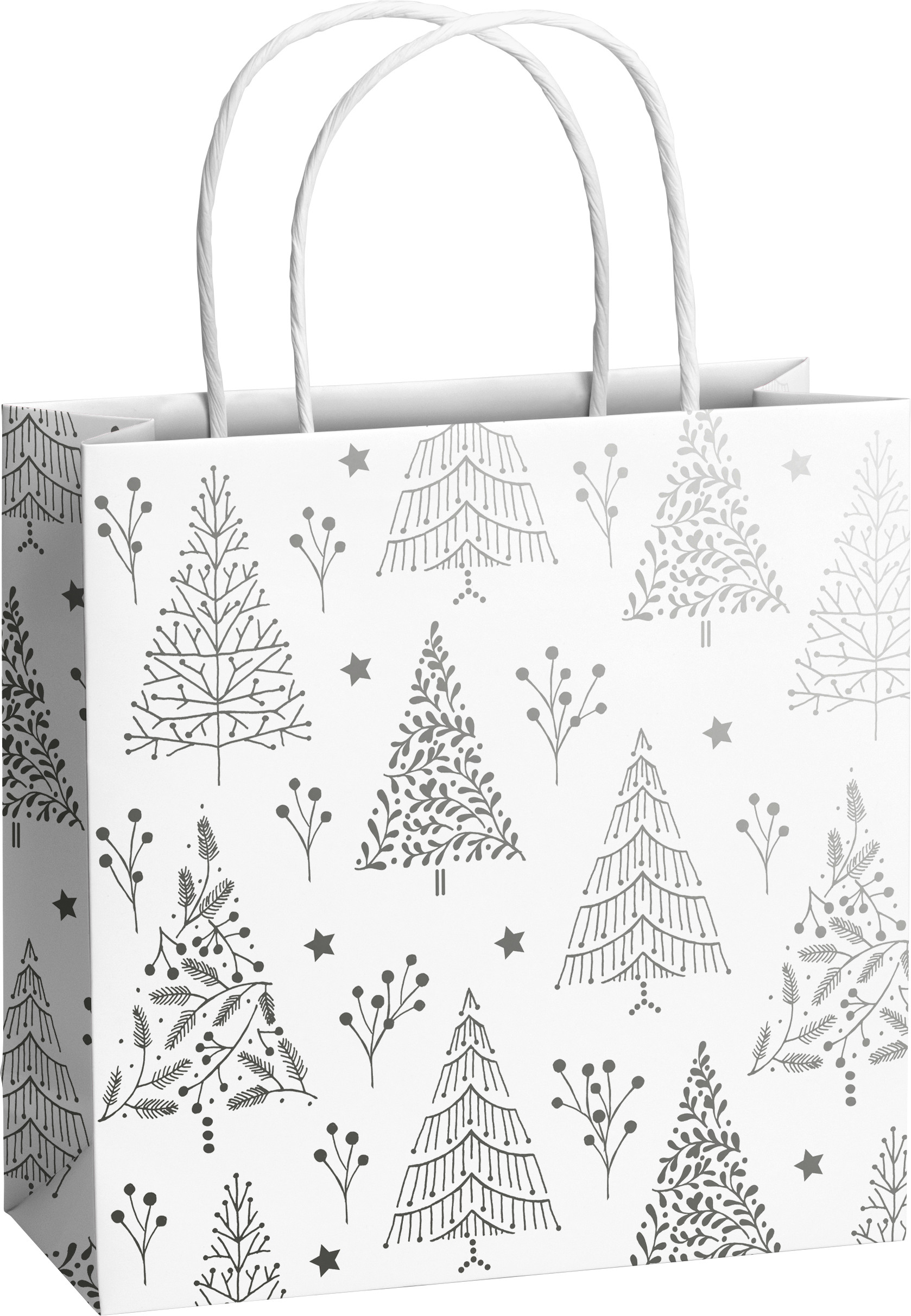 STEWO Sac cadeau Arlette 2543524760 blanc 20x8x20cm