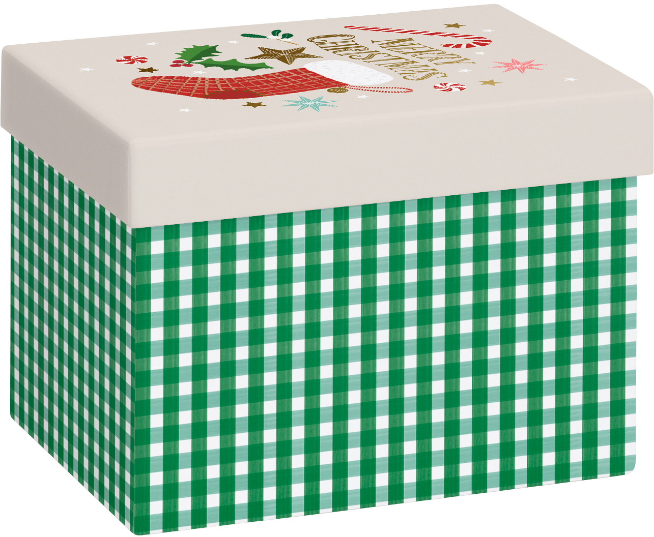 STEWO Geschenkbox Chralize 2551505698 grün 12x16.5x12cm
