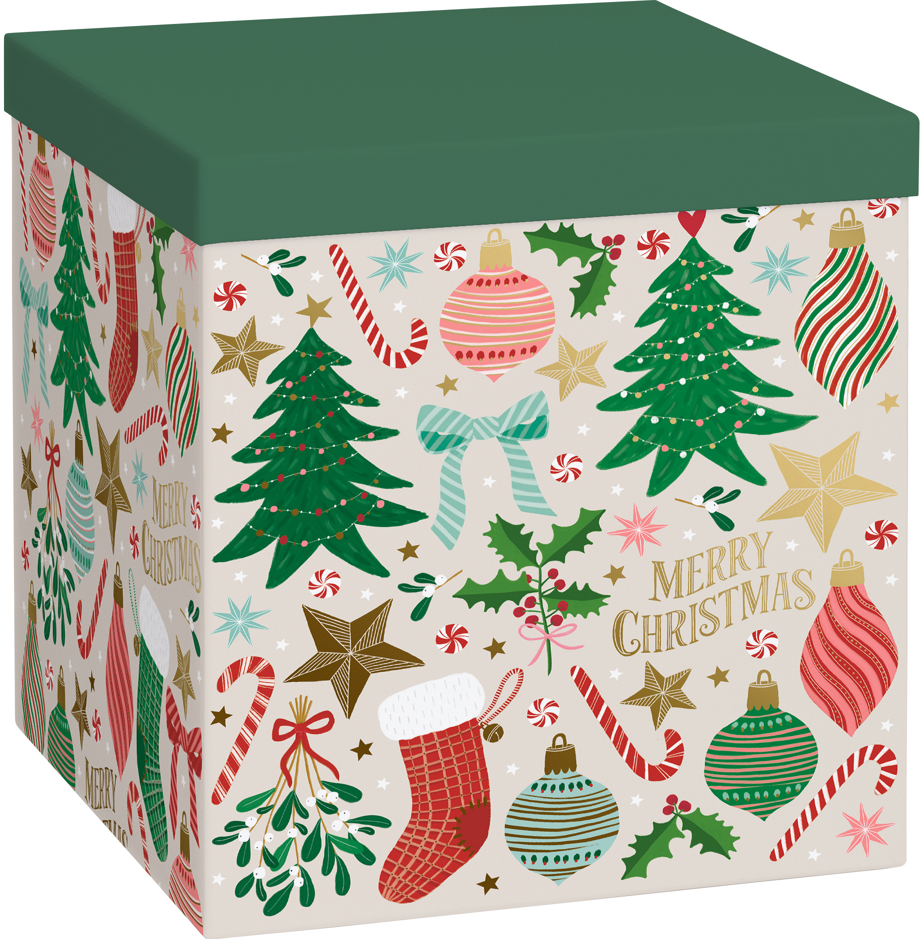 STEWO Geschenkbox Chralize 2551505699 beige 23x23x24cm