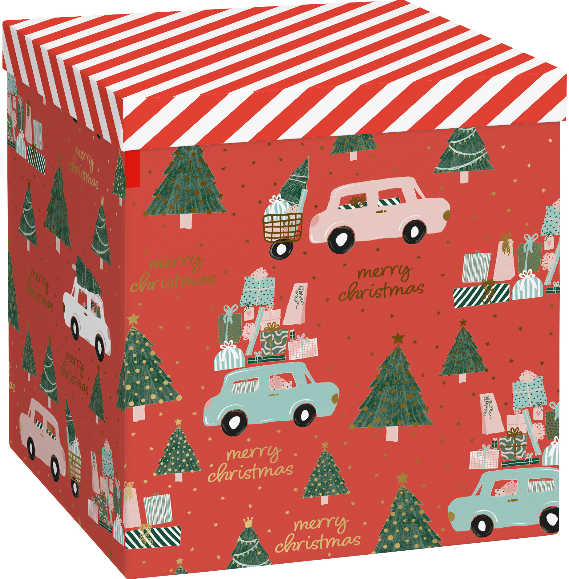 photo STEWO Boîte cadeau Anette 2551512798 rouge 23cm