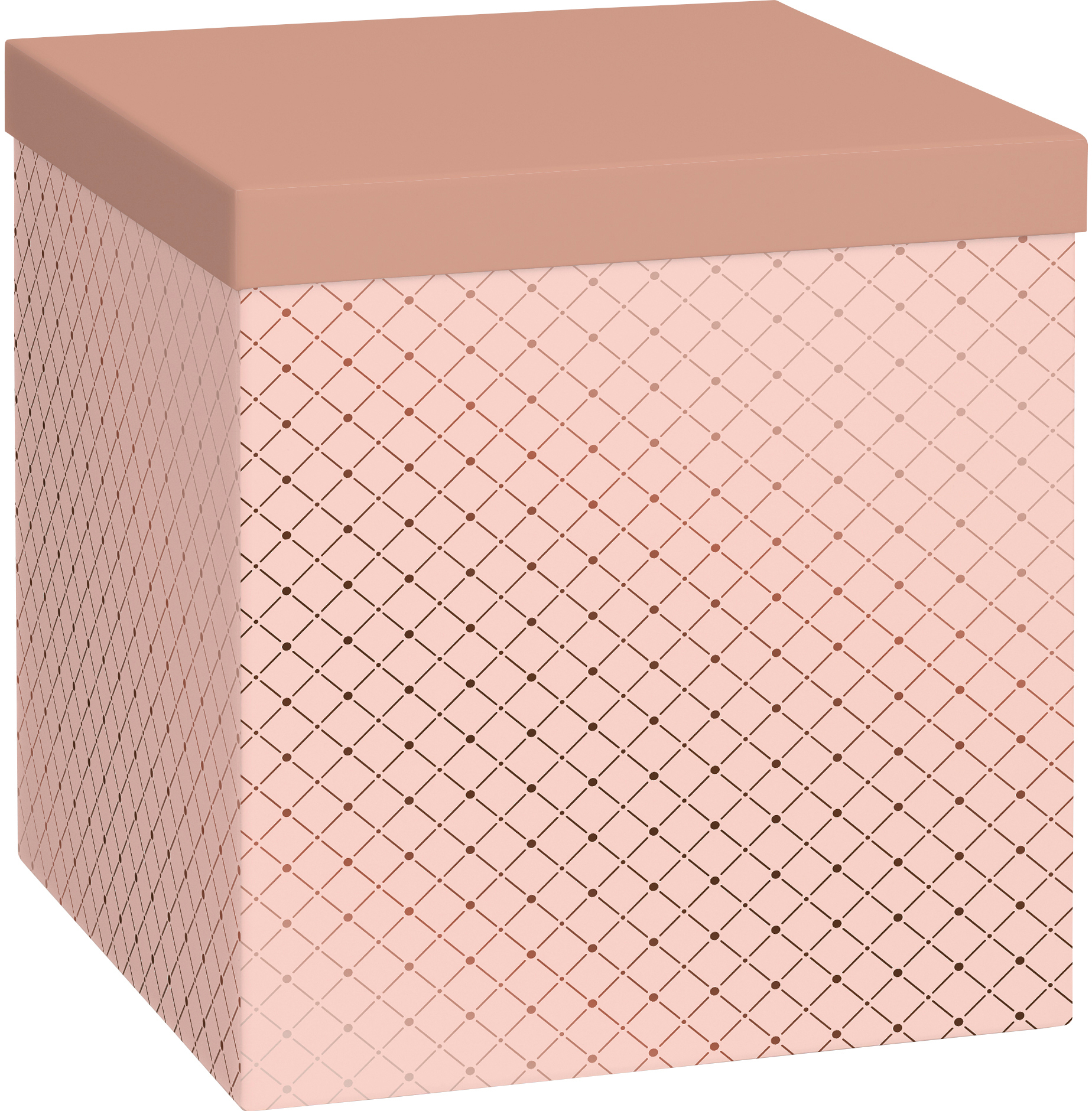 photo STEWO Boîte cadeau Cube Min 2551513698 rose clair 23cm