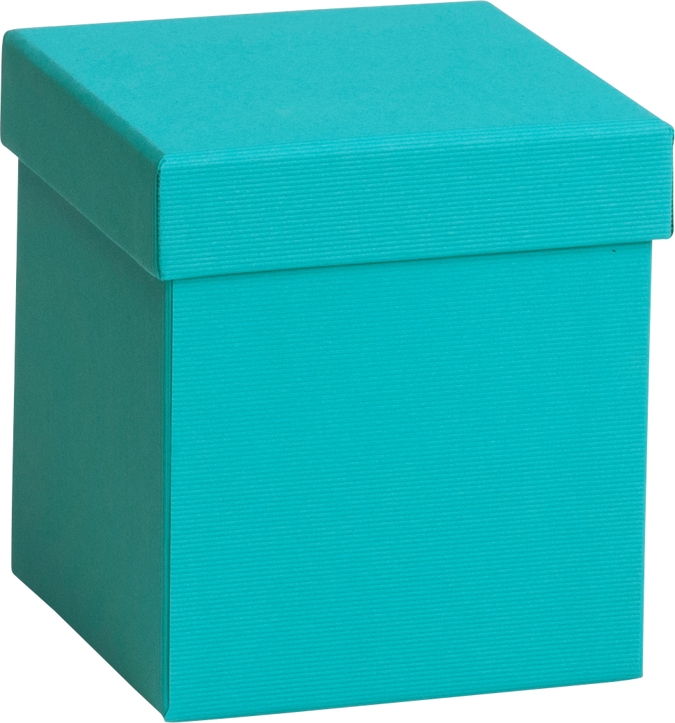 STEWO Boîte cadeau One Colour 2551644990 turquoise 11x11x12cm
