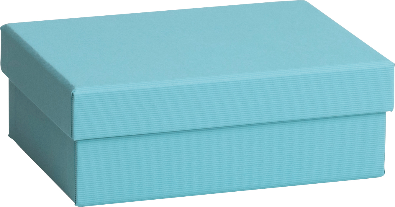 STEWO Boîte cadeau One Colour 2551783491 bleu clair 12x16.5x6cm