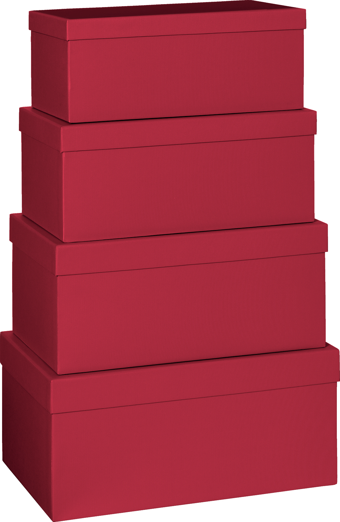 STEWO Geschenkbox One Colour 2552784222 rot 4 Stück