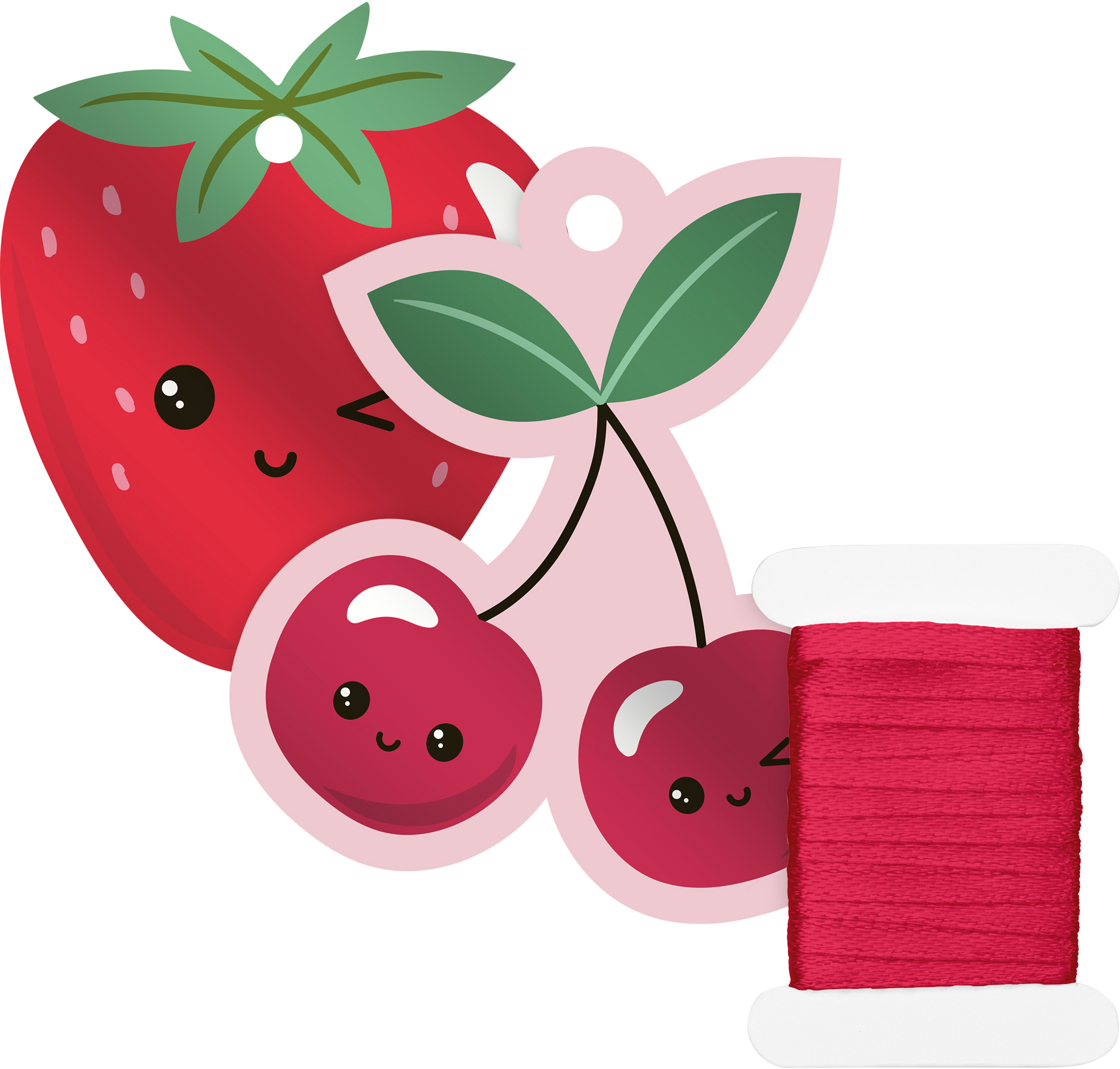 photo STEWO Étiquette cadeau Yumi 2581507599 rose 10 pièces