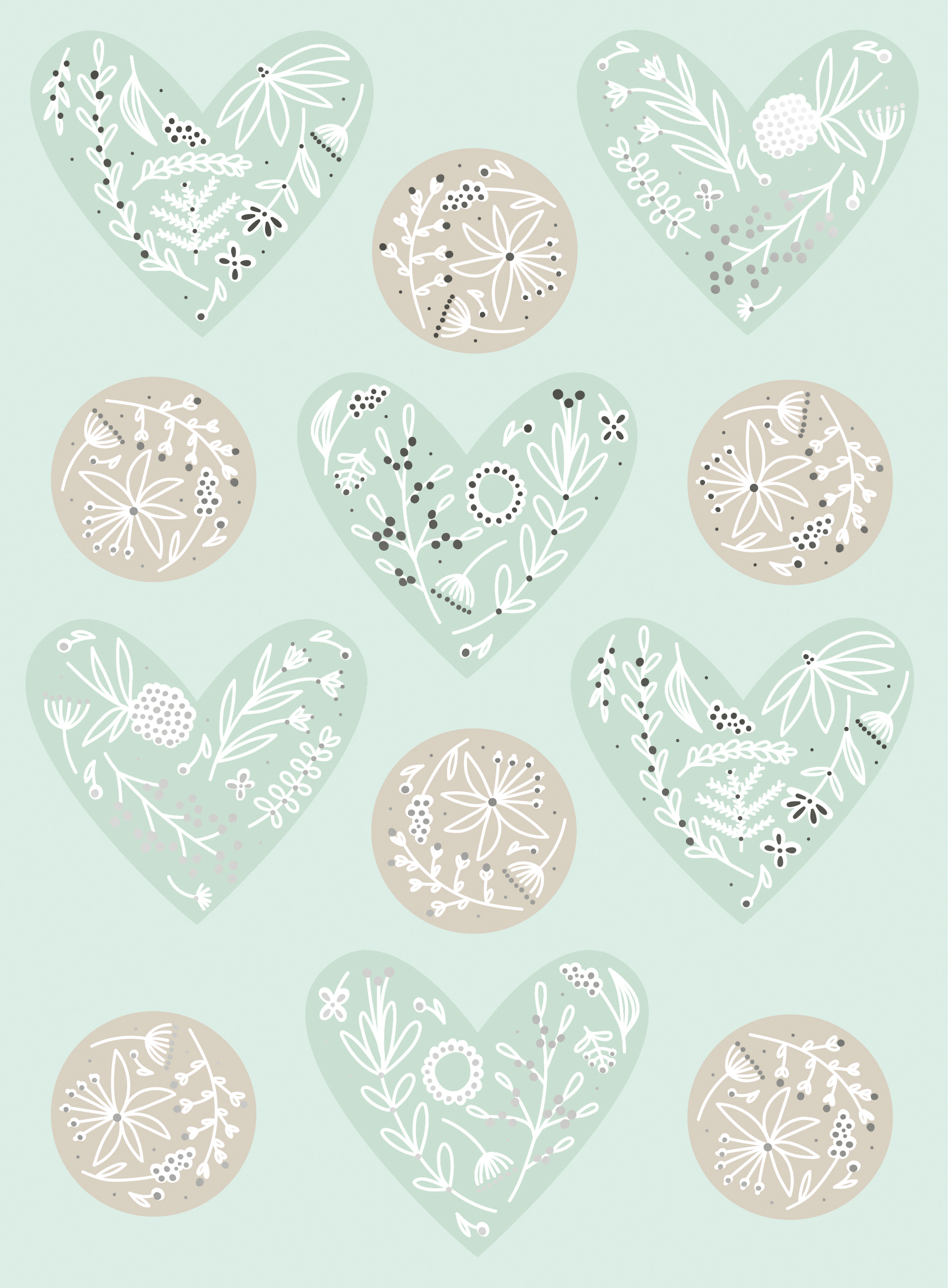 photo STEWO Sticker Eldana 2582510098 4 feuilles de 12 stickers