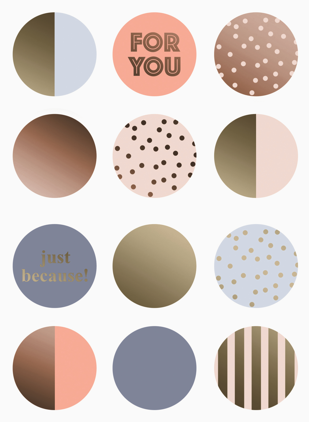 photo STEWO Sticker Patterns 2582515599 4 feuilles à 12 stickers
