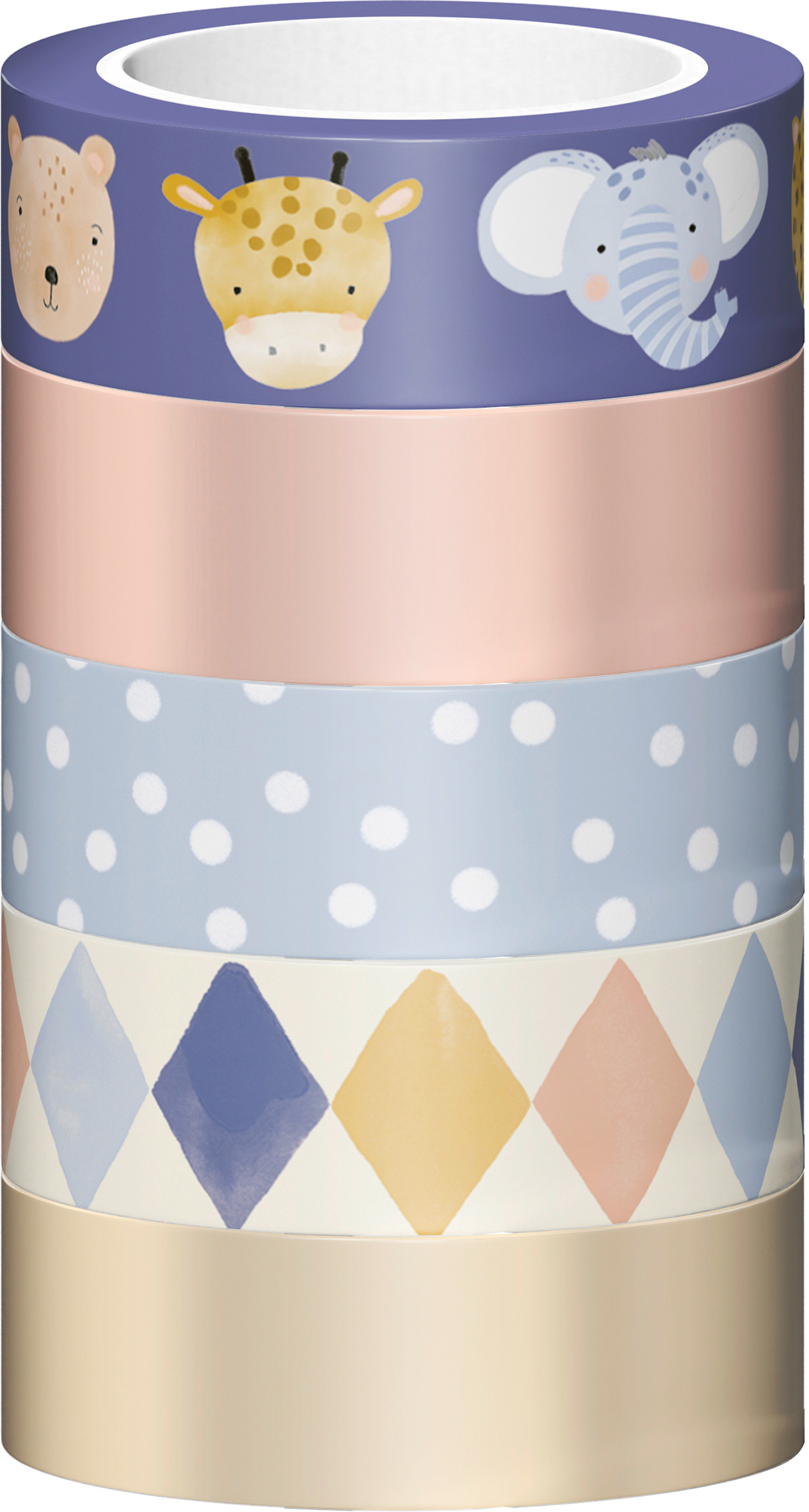 photo STEWO Washi Tape Buba 2582518097 assortis 5 pièces