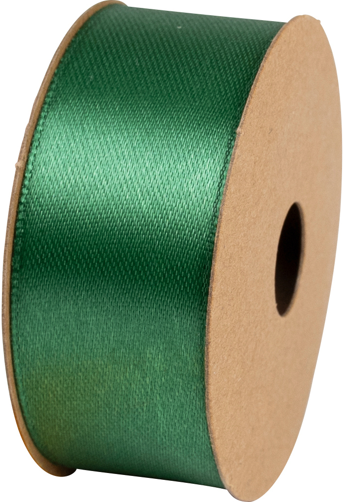 photo STEWO Ruban cadeau Satin Spule 2583410647 vert foncé 25mm 25x4m