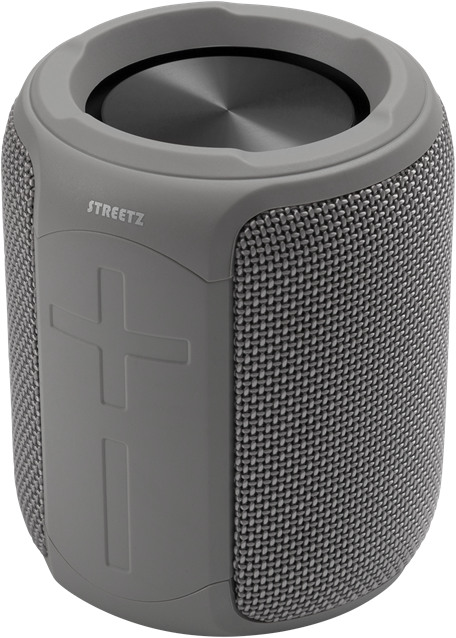 STREETZ Bluetooth speaker 2x5 W grey CM766 Waterproof, IPX7