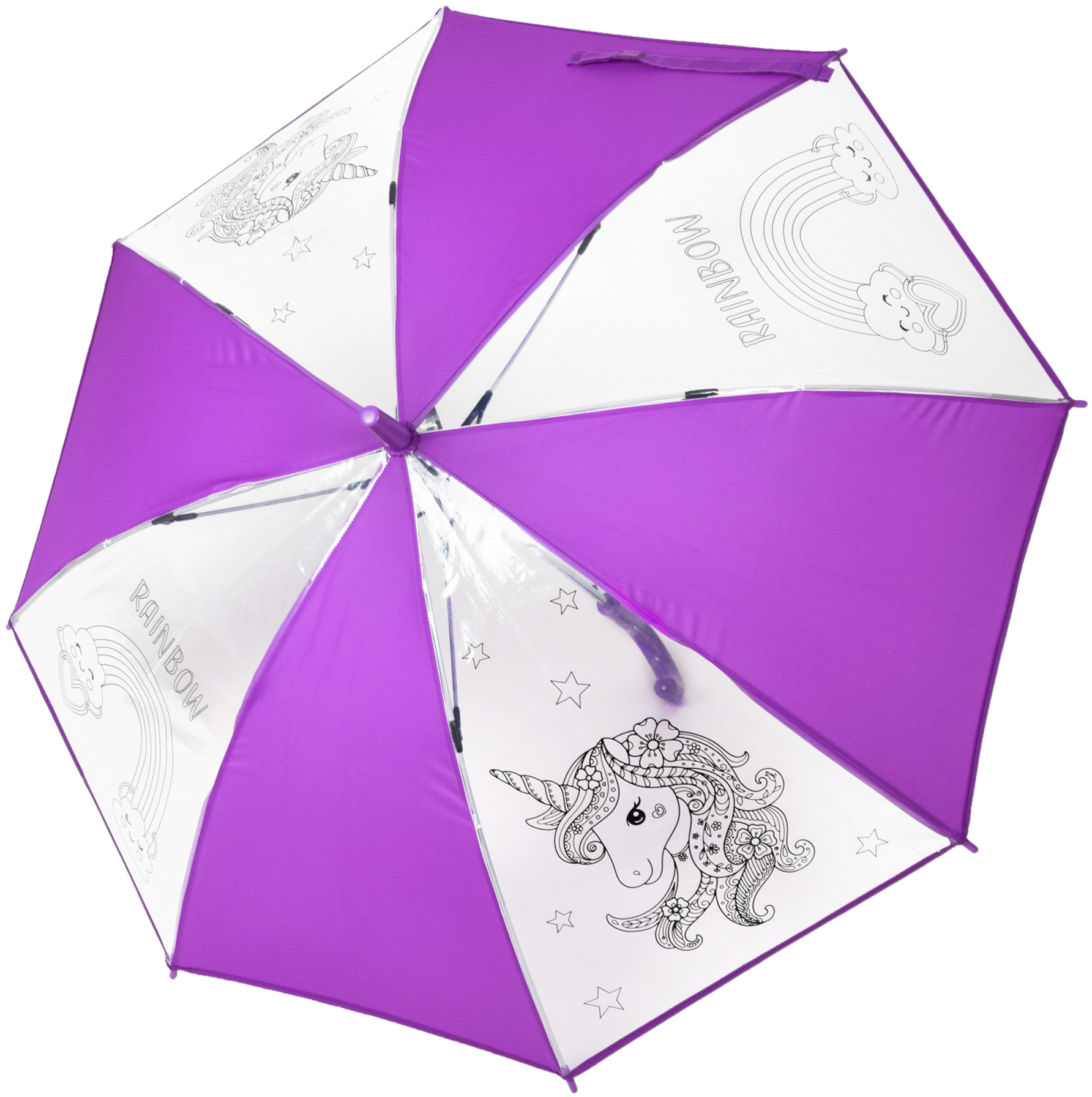 STROTZ Parapluie Mia Matic 5492.01 Mandala, Licorne