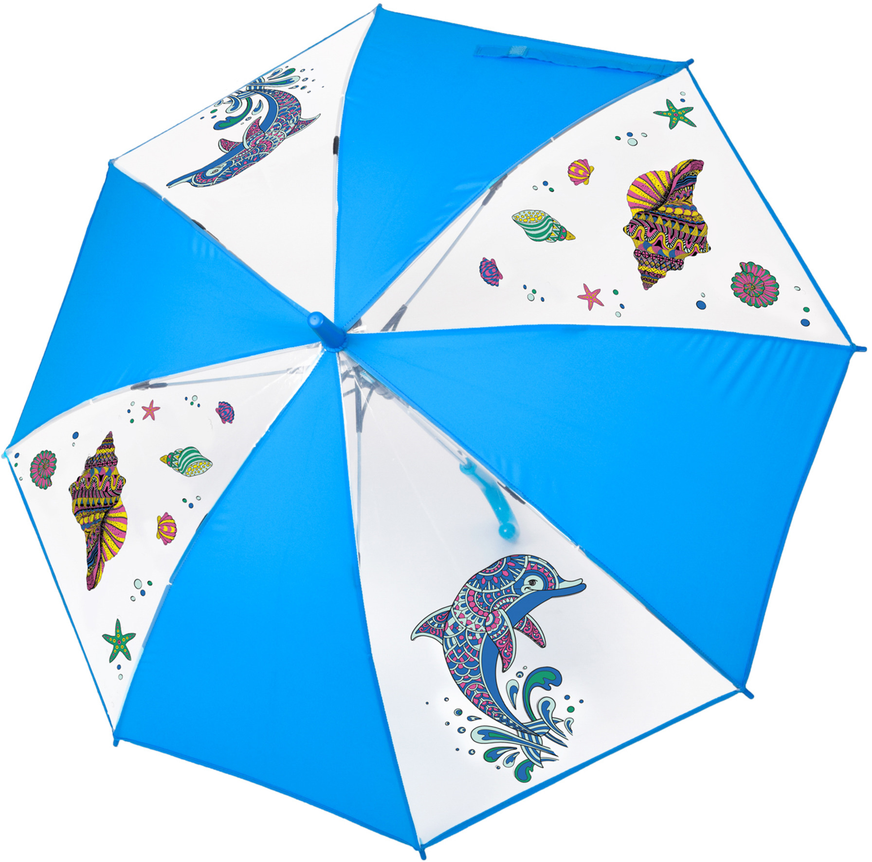 STROTZ Parapluie Mia Matic 5492.02 Mandala, Delfin
