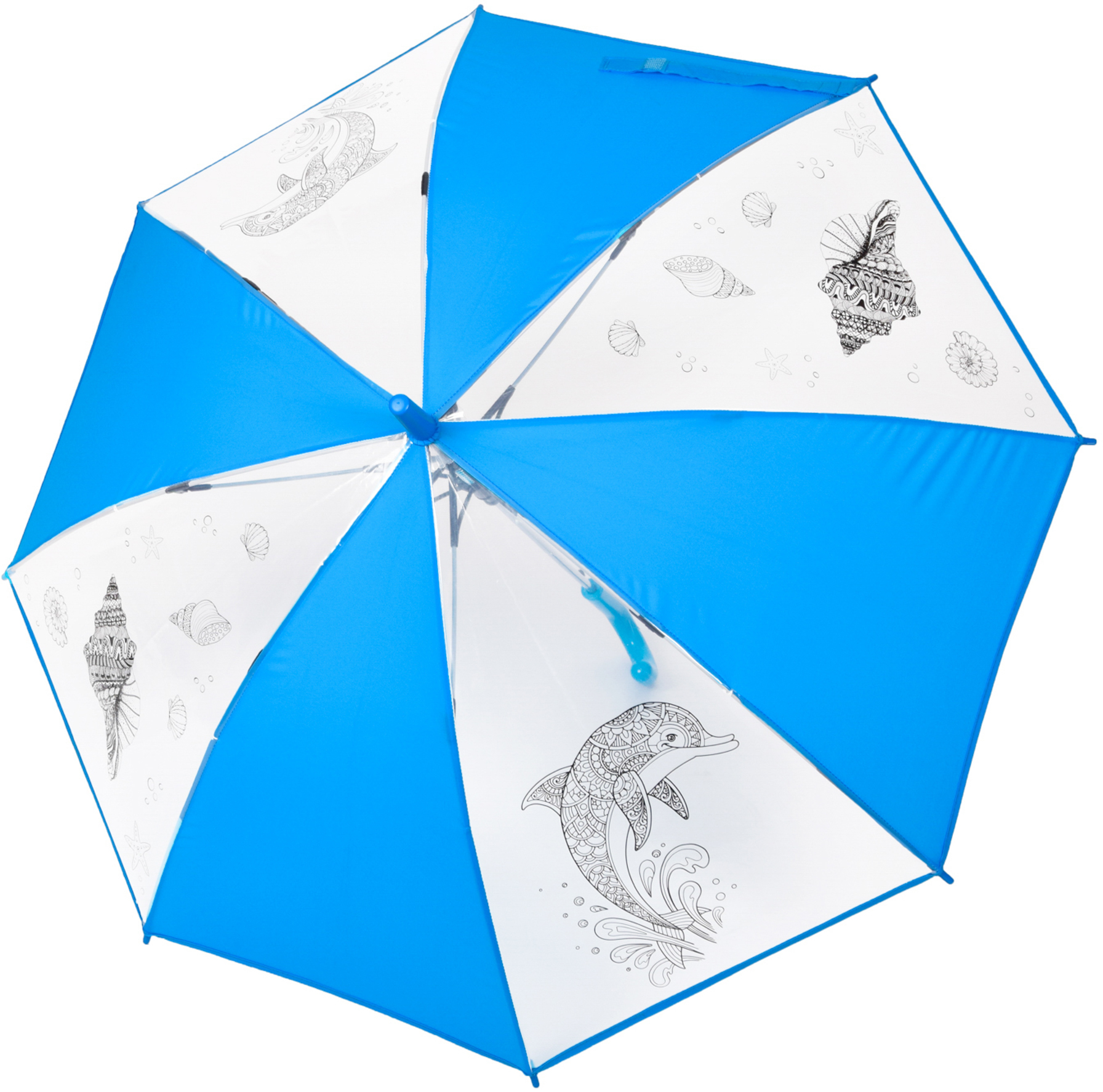 STROTZ Parapluie Mia Matic 5492.02 Mandala, Delfin