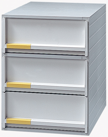 photo STYRO Module classem. styroindiv. 02-11096.80 gris 3 tiroirs