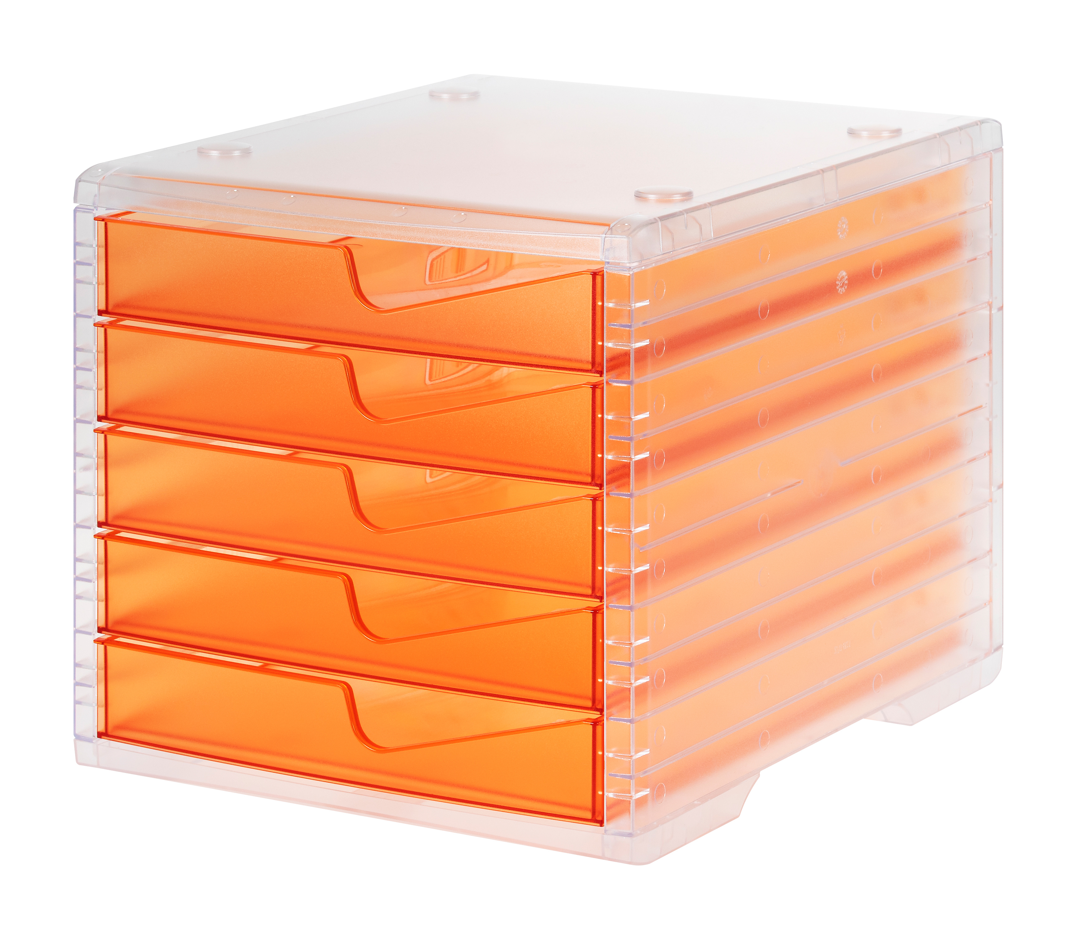 STYRO Set tiroires styroswingbox 275-8430.24122 apricot/translucide 5 tiroirs