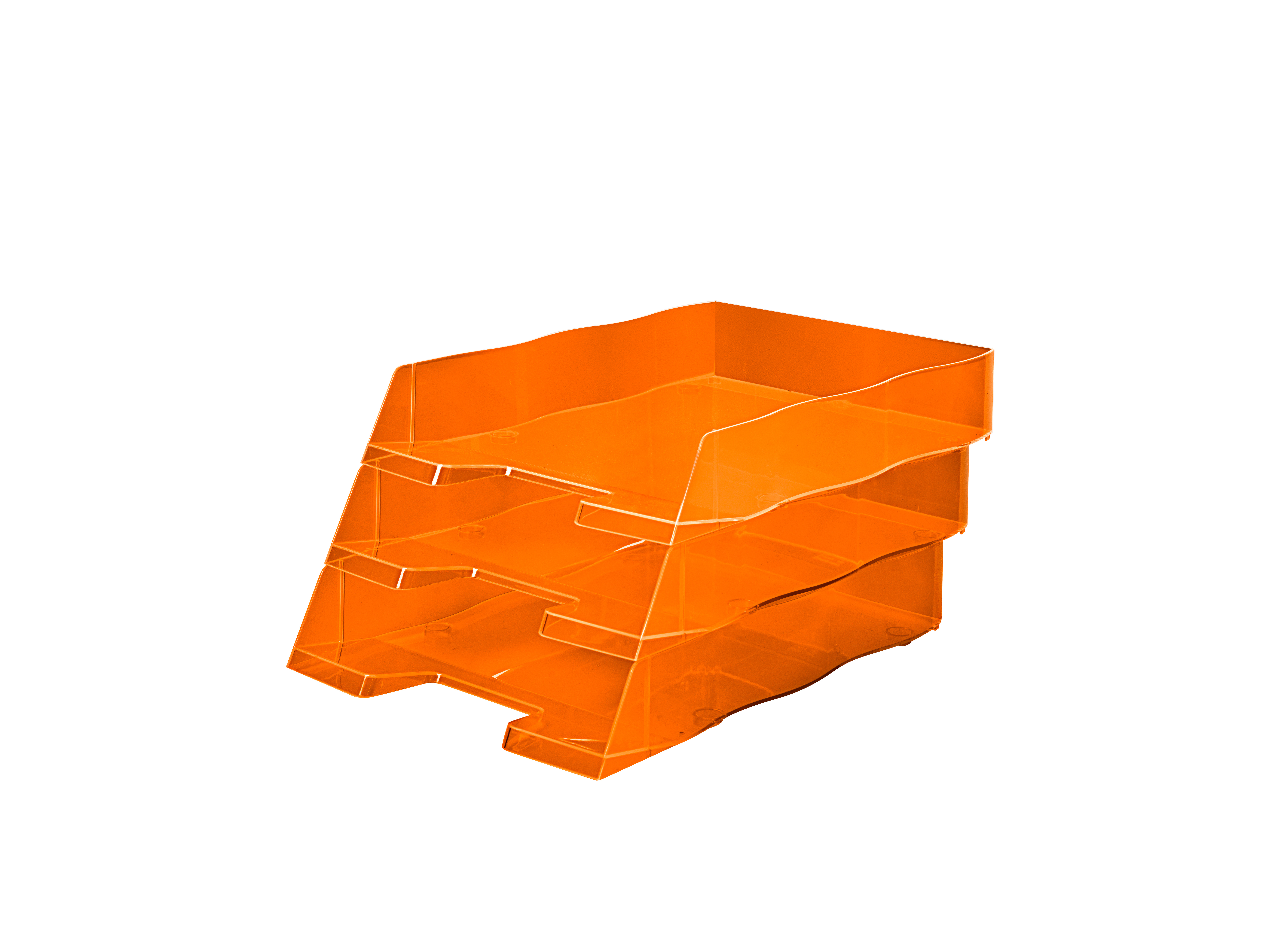 STYRO Corbeille à courrier NEONline 30-1030.46 neon orange