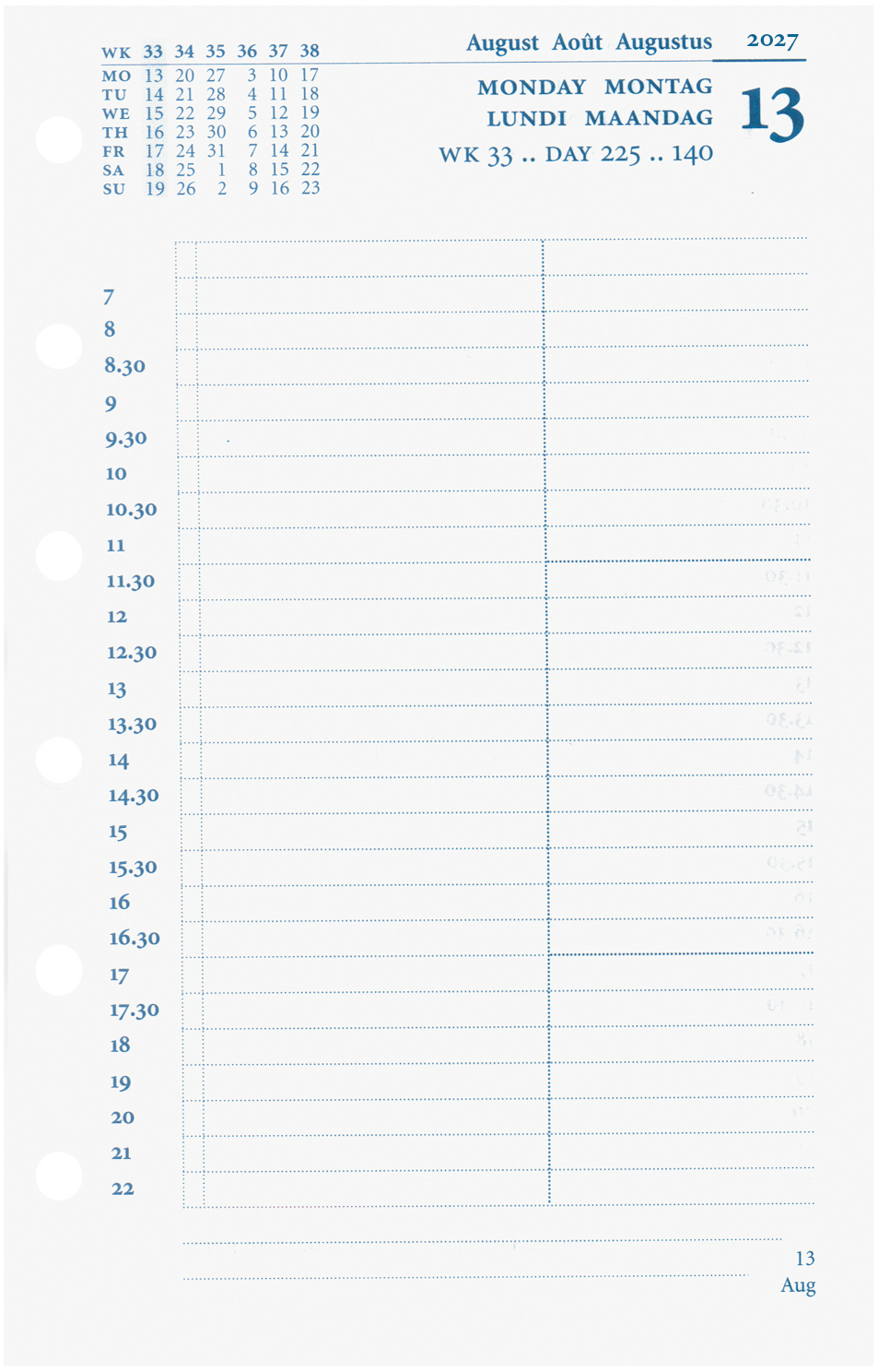 photo SUCCES Agenda Junior 2027 842209000027U 1J/1P recharge 8x12.5cm