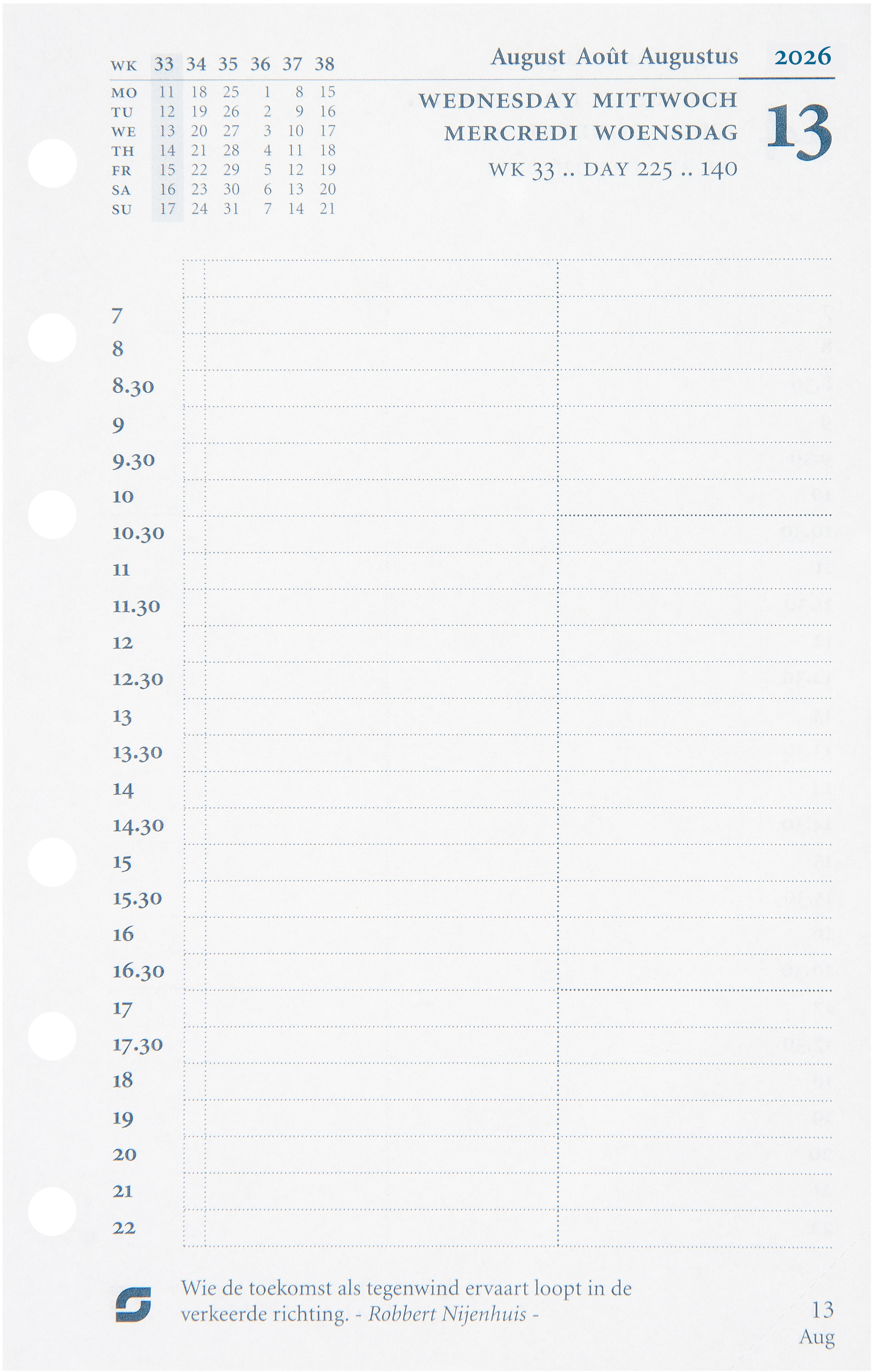 photo SUCCES Agenda Senior 2026 845209000026U 1J/1P recharge 9.5x15cm