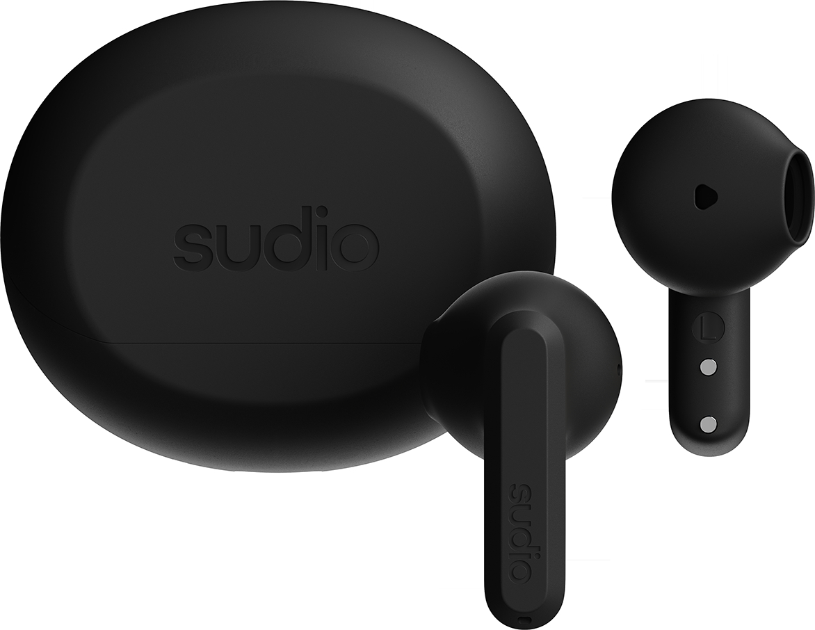 photo SUDIO Wireless Earbuds A3BLK A3, Black