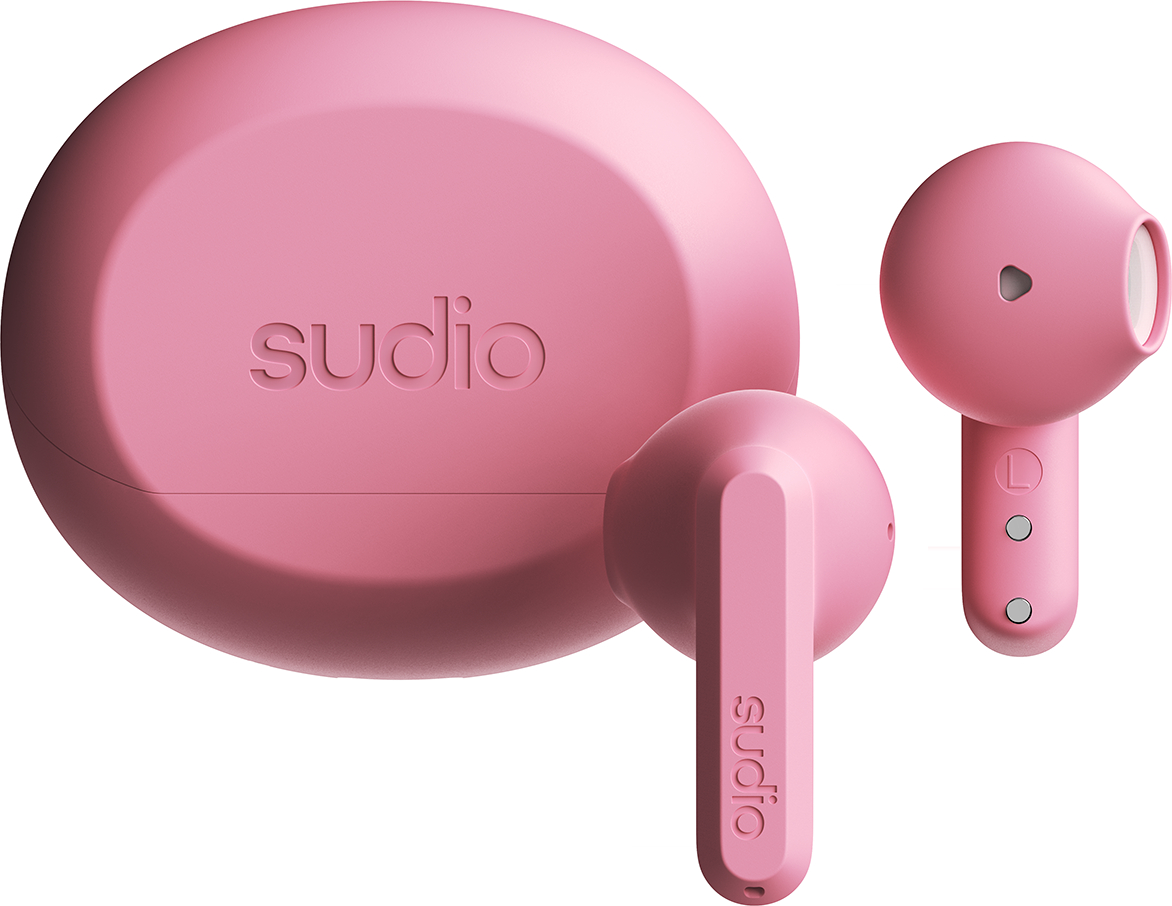 photo SUDIO Wireless Earbuds A3PNK A3, Pink