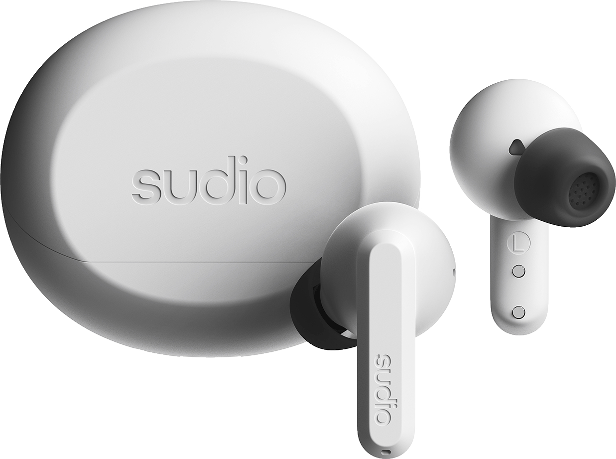 photo SUDIO Noise Cancelling Earbuds A3PROWHT A3 Pro, White, Wireless