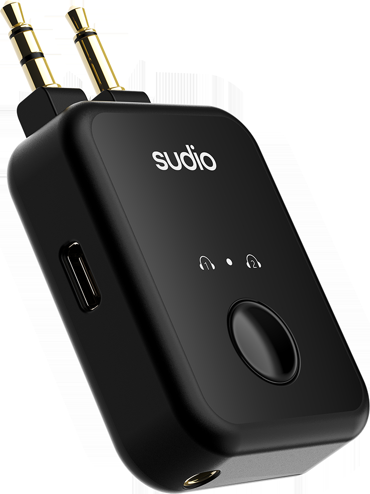 photo SUDIO Bluetooth Audio Transmitter FL2BLK FL2, Black