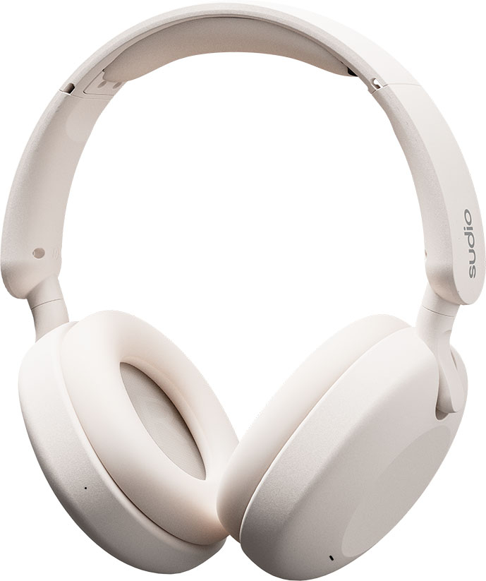 photo SUDIO Over-ear ANC Headphones K2WHT K2, White, Wireless