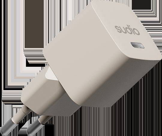 photo SUDIO USB-C GaN Wall Charger 25W P1EUSND P1 EU, Sand