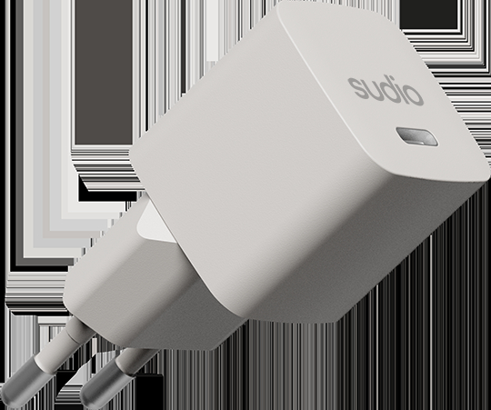 photo SUDIO USB-C GaN Wall Charger 25W P1EUWHT P1 EU, White
