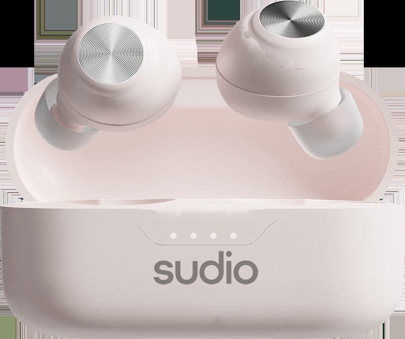 photo SUDIO Wireless Earbuds T3PNK T3, Pink, Wireless