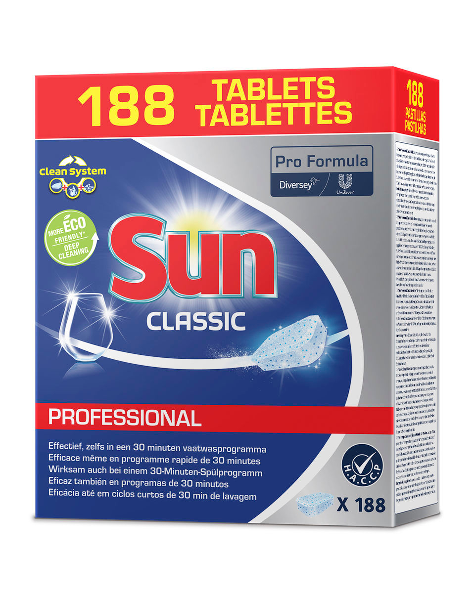 SUN Tablettes lave-vaisselle 101100935 188 pcs.