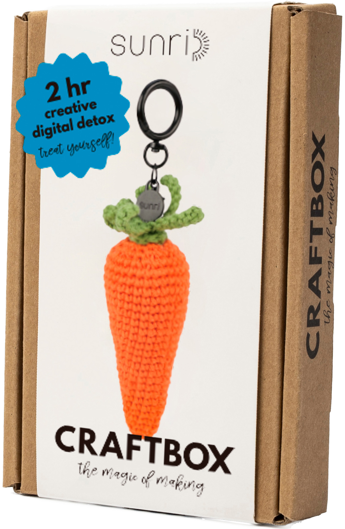 photo SUNRI Kit de crochet Porte-clés DIY615 Carrots