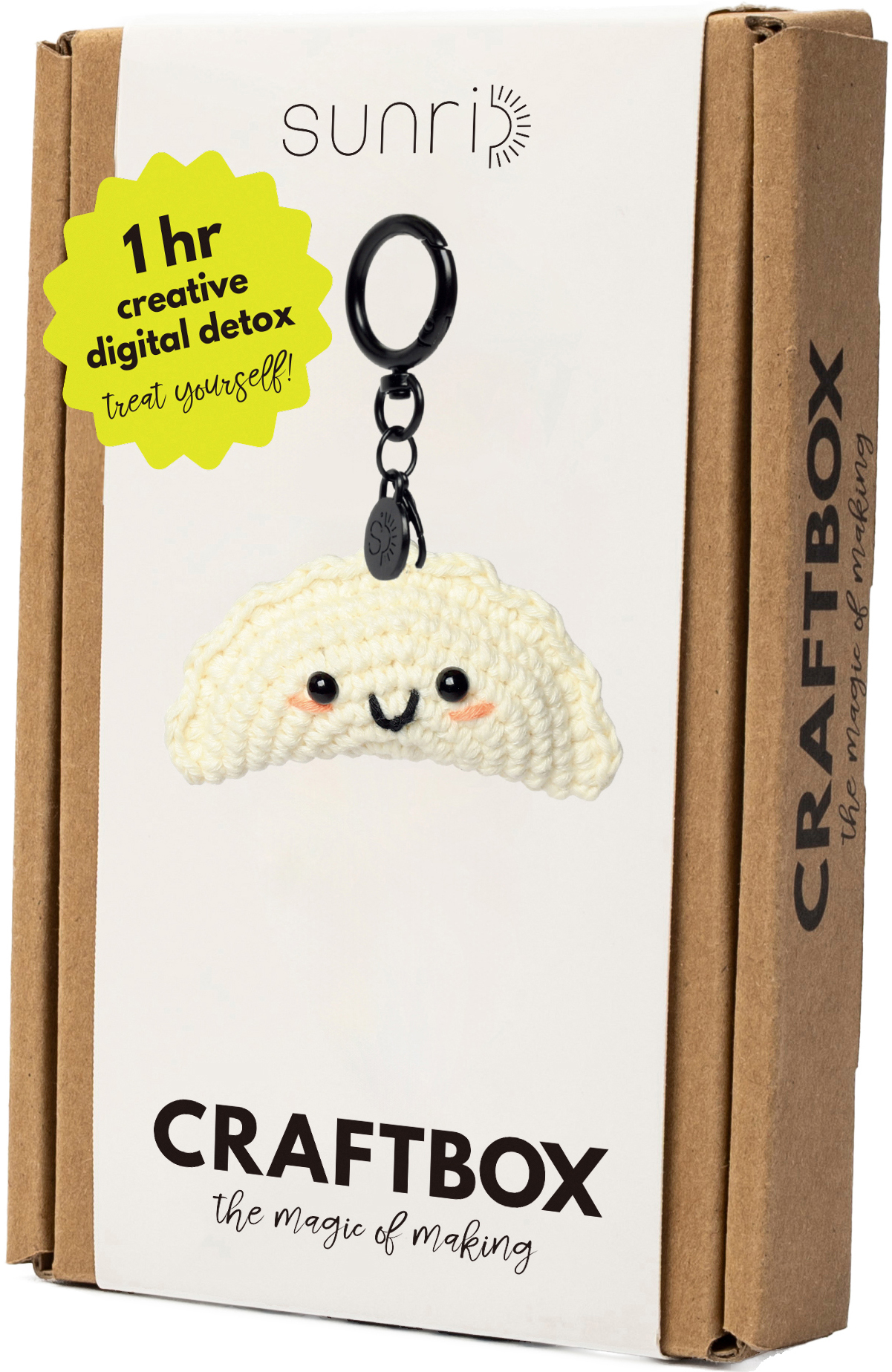 photo SUNRI Kit de crochet Porte-clés DIY618 Gyoza
