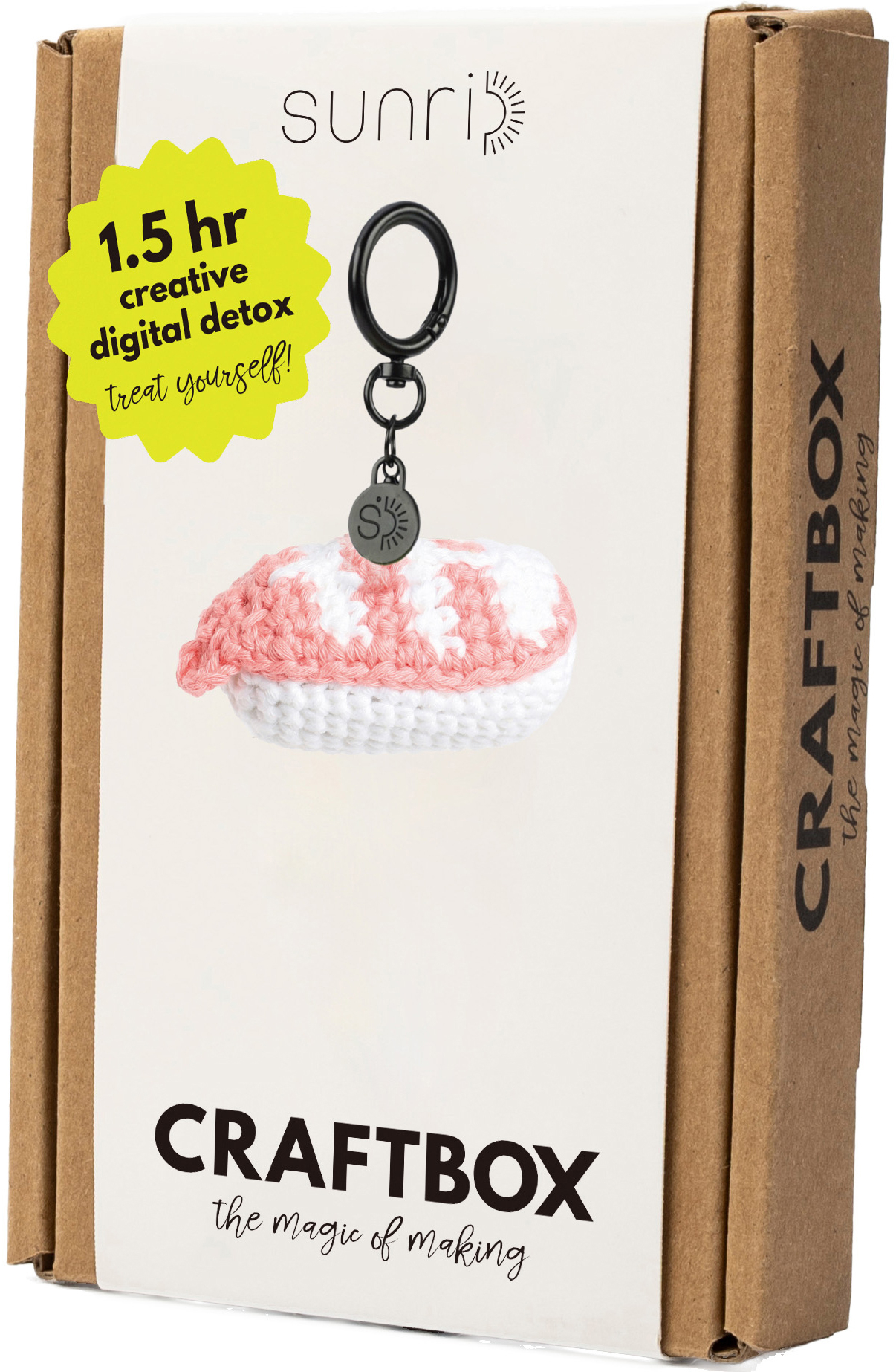 photo SUNRI Kit de crochet Porte-clés DIY622 Nigiri Ebi