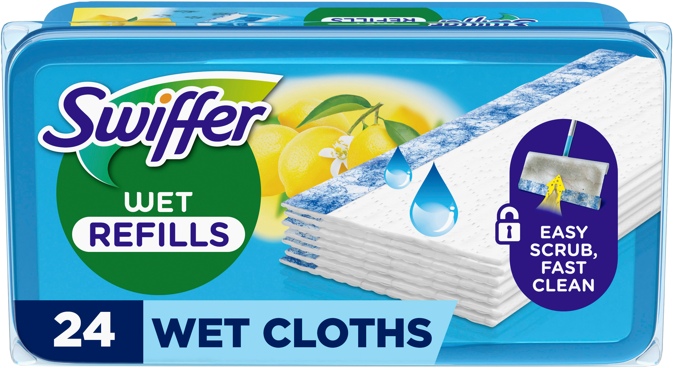photo SWIFFER Wischtuch Wet 8006540719350 24 Stück