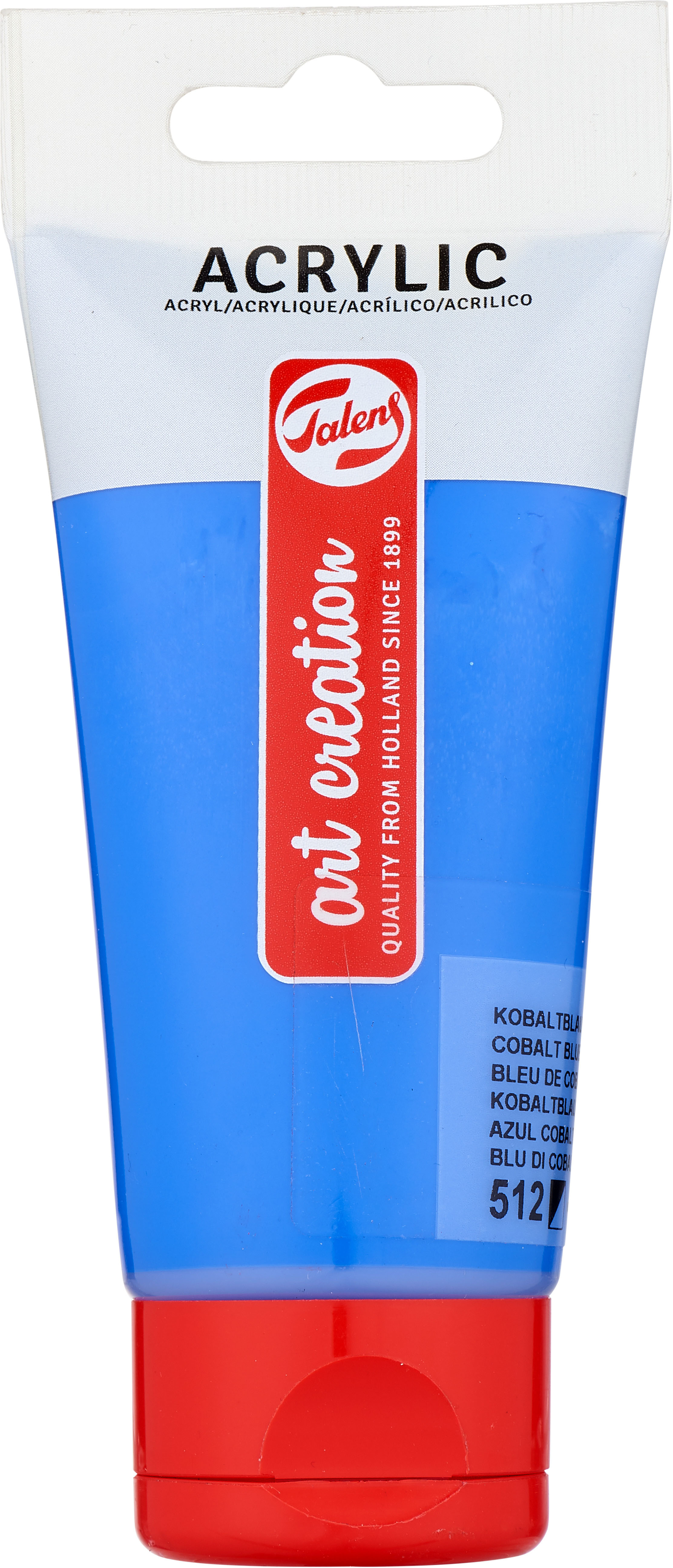 photo TALENS Peinture acrylique 75ml 3511512M Bleu de cobalt