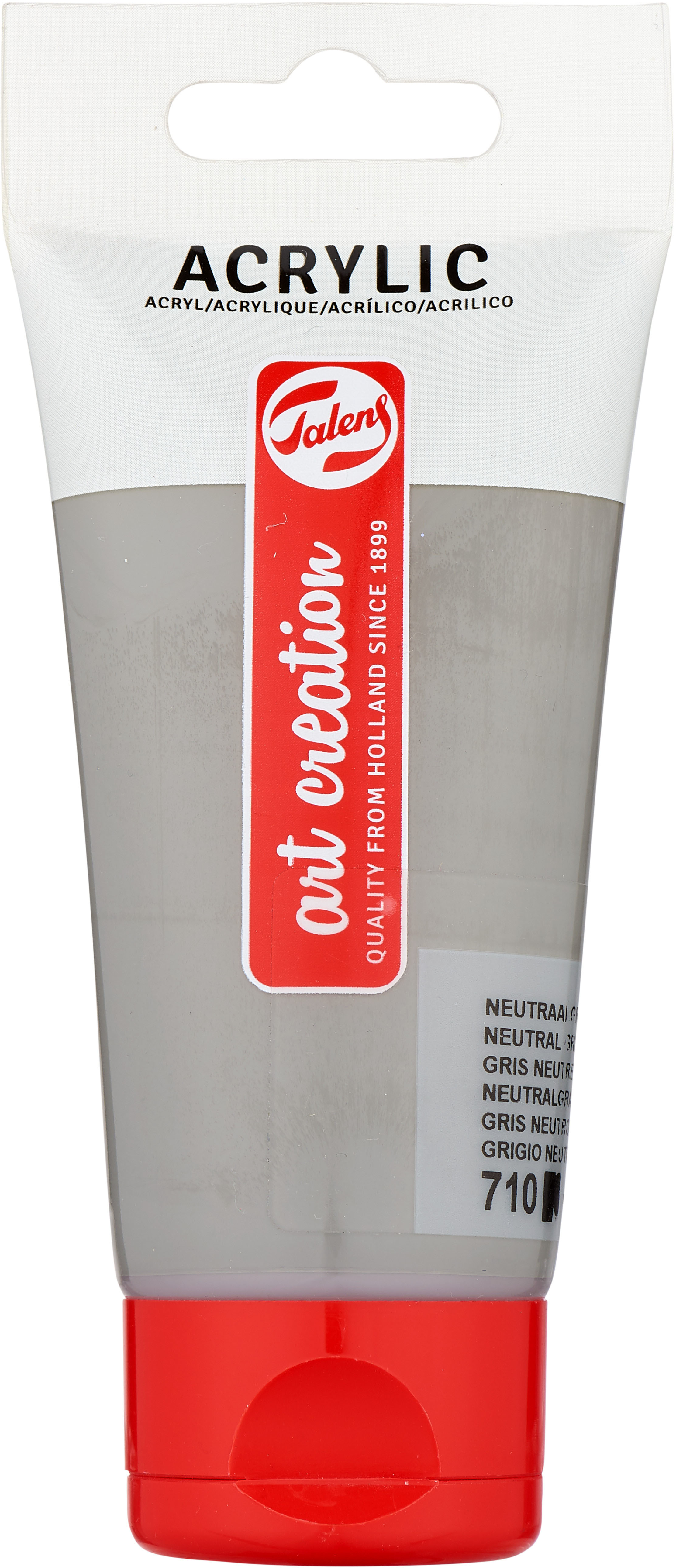 photo TALENS Peinture acrylique 75ml 3511710M Gris neutre