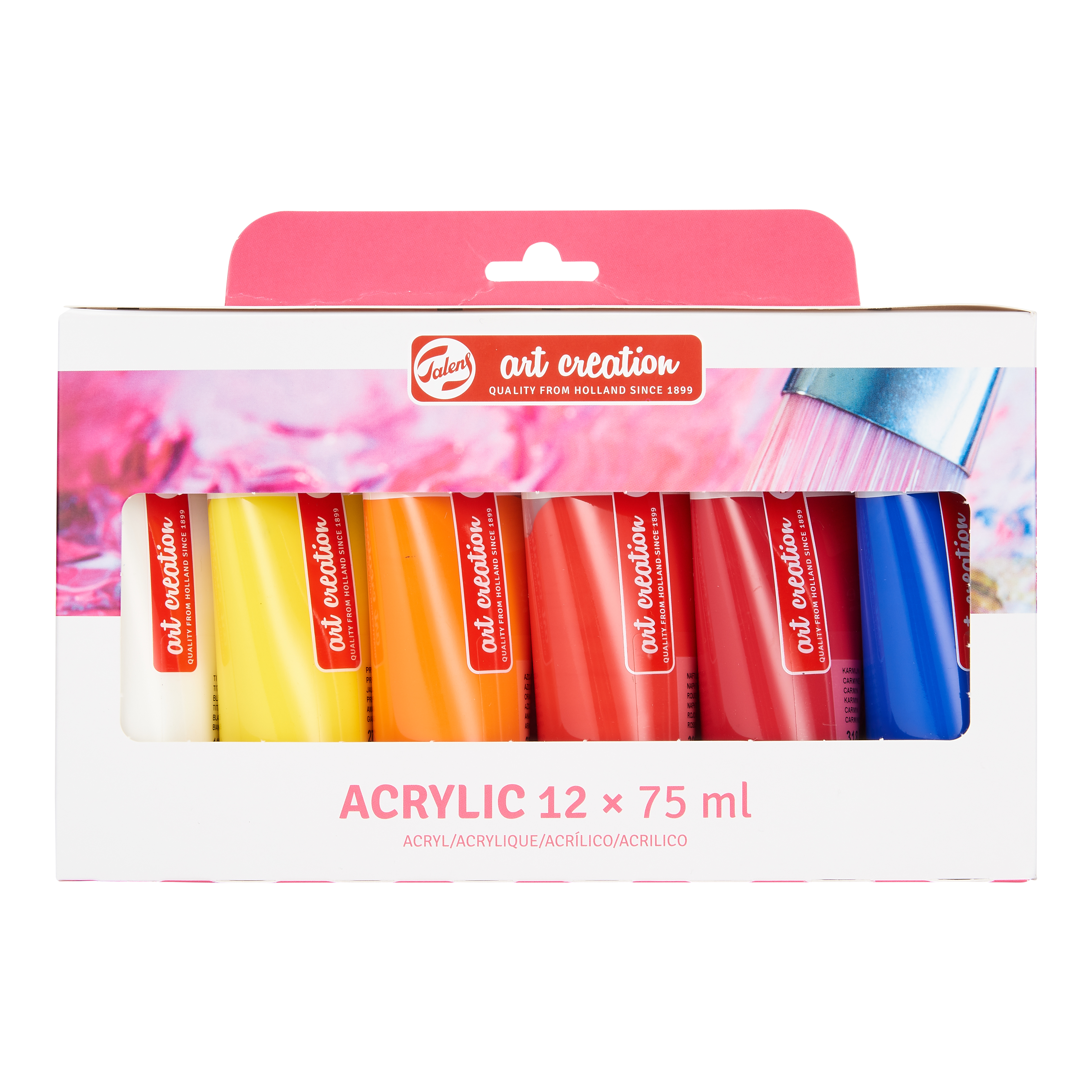 photo TALENS Peint. acrylique Art Creation 3582812M Set à 12x75ml