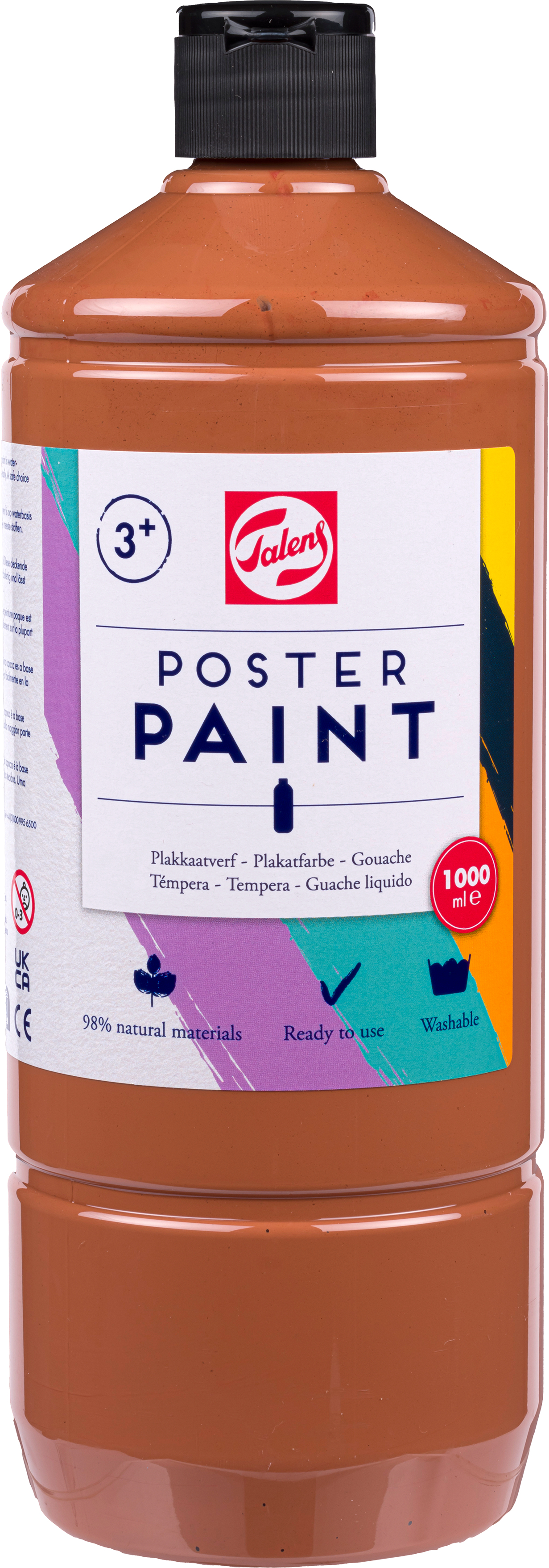 photo TALENS Gouache 1000ml 36714011 marron clair