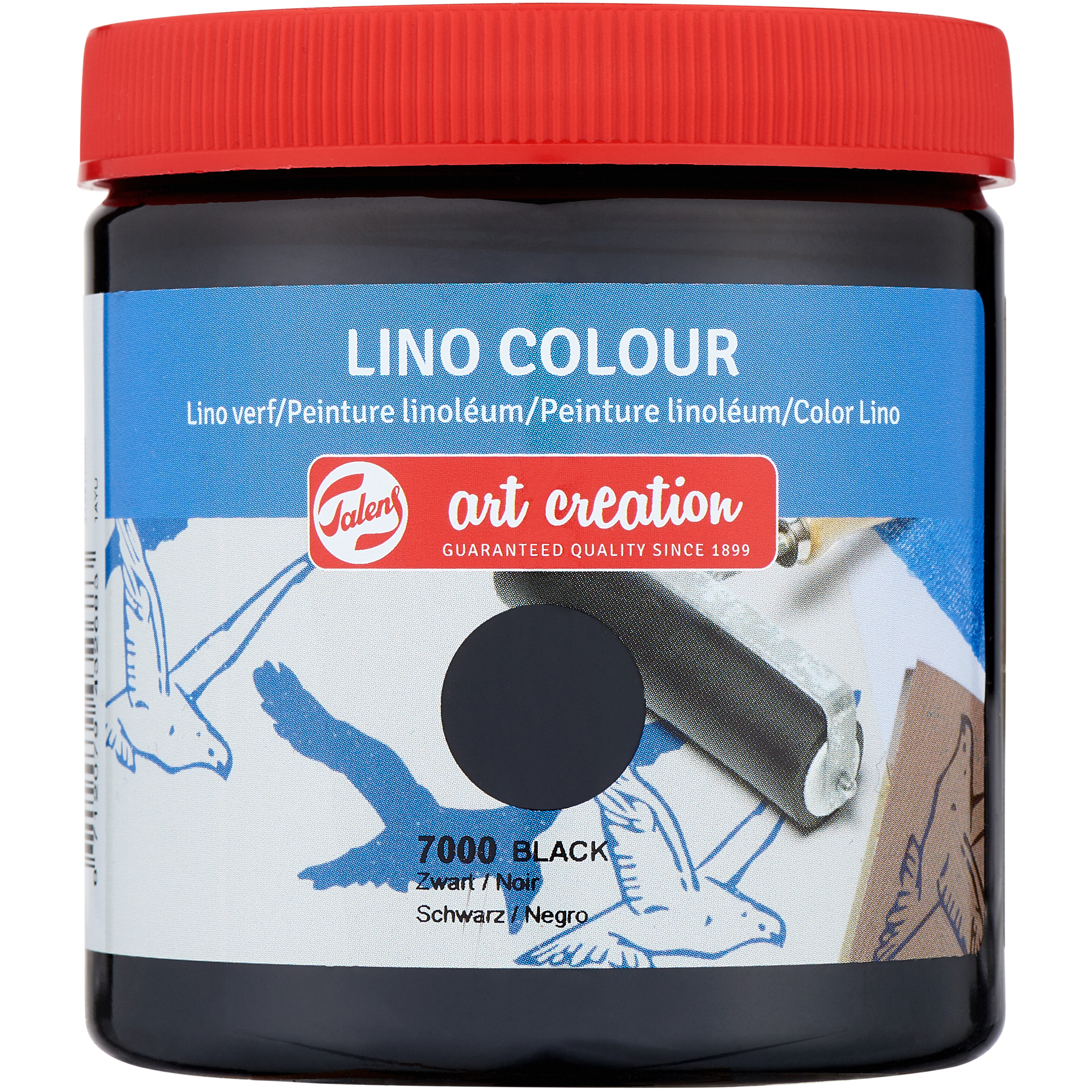 photo TALENS Peinture linoléum 250ml 443670000 noir 7000