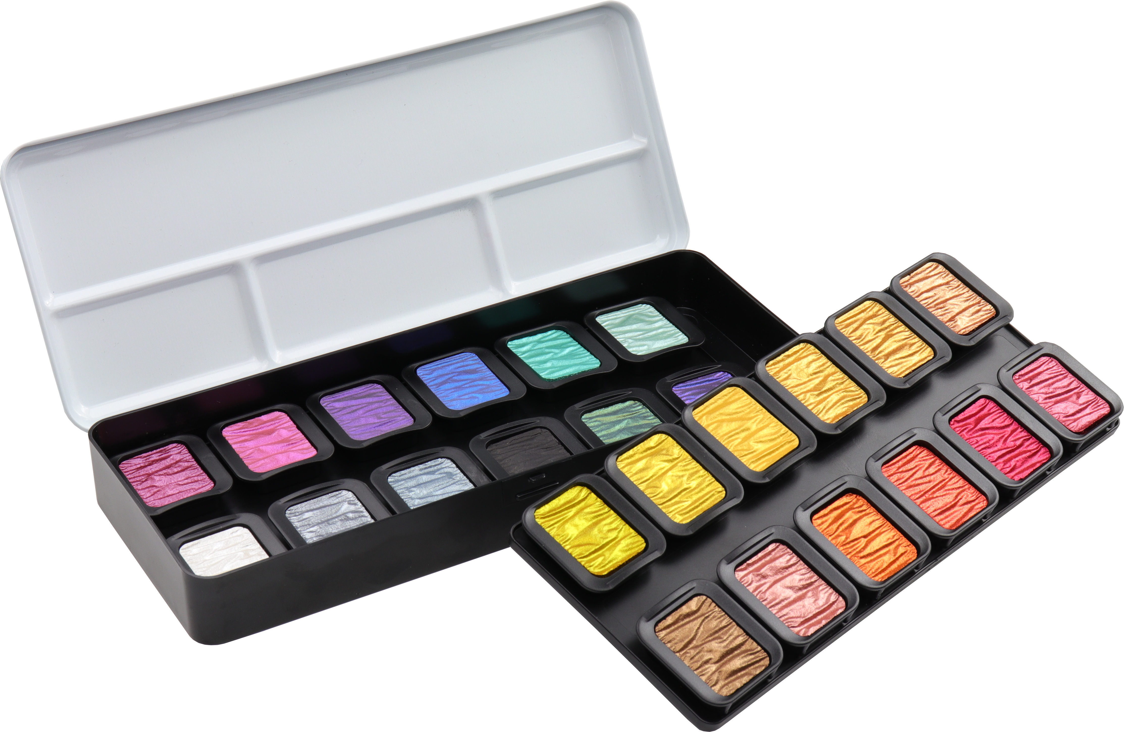 TALENS Couleur nacrée Finetec box F2400 Essentials Colourfu24 couleurs