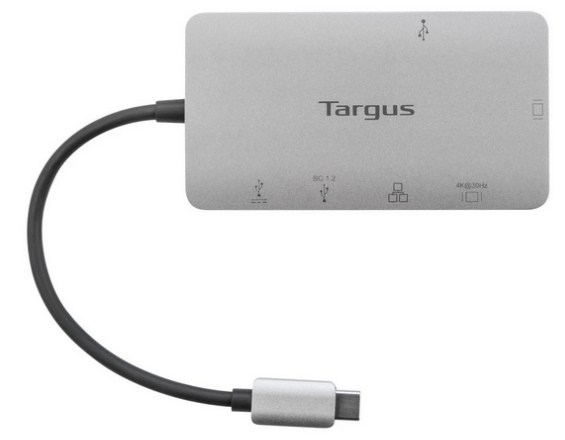 TARGUS USB-C Single 4K HDMI/VGA Dock DOCK419EUZ 100W power pass through